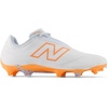 New Balance Men’s Burnx4(White/Hot Mango/Ice Blue)