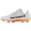 New Balance Men’s Burnx4(White/Hot Mango/Ice Blue)