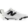 New Balance Men’s Burnx5 Lacrosse Cleats(White/Black/Grey)