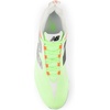 New Balance Men’s Burnx5 Lacrosse Cleats(White/Mint Flash/Urgent Red)