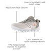 New Balance Men’s FreezeLX V4 Lacrosse Shoe(Grey/White/White)