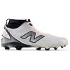 New Balance Men’s Freezelx V5 Lacrosse Shoes(White/Black/Hot Mango)