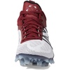 New Balance Men’s Freezelx V5 Lacrosse Shoes(White/Crimson/Black)
