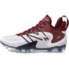 New Balance Men’s Freezelx V5 Lacrosse Shoes(White/Crimson/Black)
