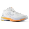 New Balance Men’s Freezelx V5 Turf(White/Ice Blue/Hot Mango)