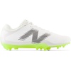 New Balance Men’s Rush V4 Low(White/White/Hi-lite)