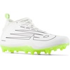 New Balance Men’s Rush V4 Mid(White/White/Hi-lite)