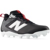 New Balance Mens Rush V5 Mid(Black/White/Team Red)
