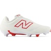 New Balance Unisex Adult Burnx4(White/Red)