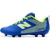 New Balance Unisex-Child Rush V5 (Little Kid/Big Kid)(Blue Gemstone/Hi-lite/White)