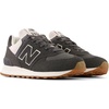 New Balance Womens 574(Blacktop/Sea Salt/White)