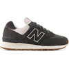 New Balance Womens 574(Blacktop/Sea Salt/White)