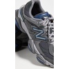 New Balance Womens 574(Castlerock/Nb Navy/Silver Me)