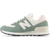 New Balance Womens 574(Dark Juniper/Quartz Pink/Angora)