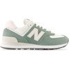 New Balance Womens 574(Dark Juniper/Quartz Pink/Angora)