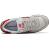 New Balance Womens 574(Grey Grey Red Grey Red)
