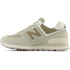 New Balance Womens 574(Olivine/Dark Stoneware/Turtledove)