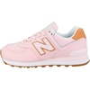 New Balance Womens 574(Pink Pink Sca)