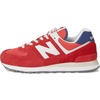 New Balance Womens 574(True Red/White)
