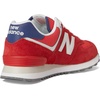 New Balance Womens 574(True Red/White)