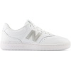New Balance Women’s BBW80 V1 Sneaker(White/Metallic Silver)