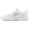 New Balance Women’s BBW80 V1 Sneaker(White/Metallic Silver)