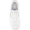 New Balance Women’s BBW80 V1 Sneaker(White/Metallic Silver)