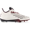 New Balance mens Burn X 3 Speed(White/Crimson/Black)