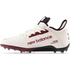 New Balance mens Burn X 3 Speed(White/Crimson/Black)