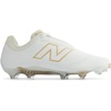New Balance unisex-adult Burnx4(White/Gold)