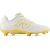 New Balance womens Burnx4(White/Clementine/Angora)