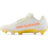 New Balance womens Burnx4(White/Clementine/Angora)