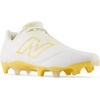 New Balance womens Burnx4(White/Clementine/Angora)