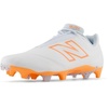 New Balance Men’s Burnx4(White/Hot Mango/Ice Blue)