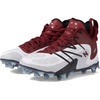 New Balance Men’s Freezelx V5 Lacrosse Shoes(White/Crimson/Black)