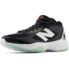 Black/White/Silver Metallic
