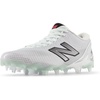 White/Black/Silver Metallic
