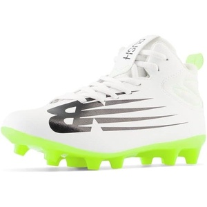 New Balance Boys Rush V4(White/White/Hi-lite)