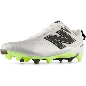 New Balance Men’s Burnx5 Lacrosse Cleats(Nb 102 White/Afterglow)