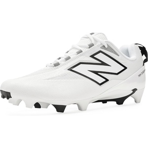 New Balance Men’s Burnx5 Lacrosse Cleats(Nb White/Arctic Fox)