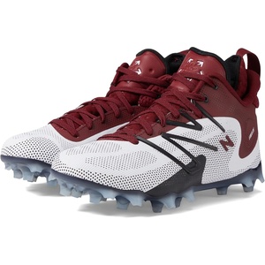 New Balance Men’s Freezelx V5 Lacrosse Shoes(White/Crimson/Black)
