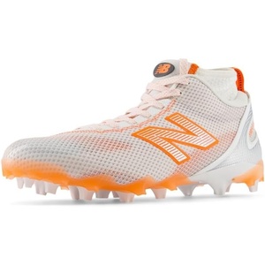 New Balance Men’s Freezelx V5 Lacrosse Shoes(White/Orange)