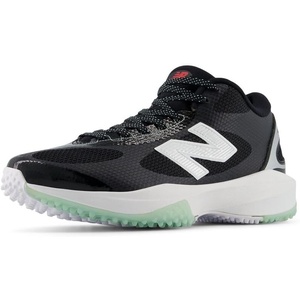 New Balance Men’s Freezelx V5 Turf(Black/White/Silver Metallic)