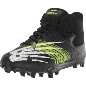 New Balance Men’s Rush V3 Mid Lacrosse Shoe(Black/White)