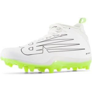New Balance Men’s Rush V4 Mid(White/White/Hi-lite)