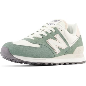 New Balance Womens 574(Dark Juniper/Quartz Pink/Angora)