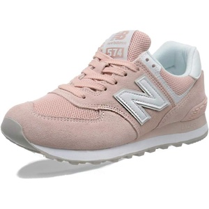 New Balance Womens 574(Pink Pink White Oab)