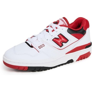 New Balance Womens 574(White/Red)