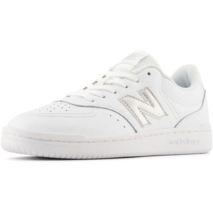 New Balance Women’s BBW80 V1 Sneaker(White/Metallic Silver)