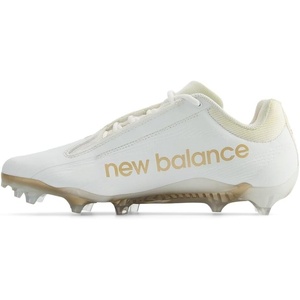 New Balance unisex-adult Burnx4(White/Gold)